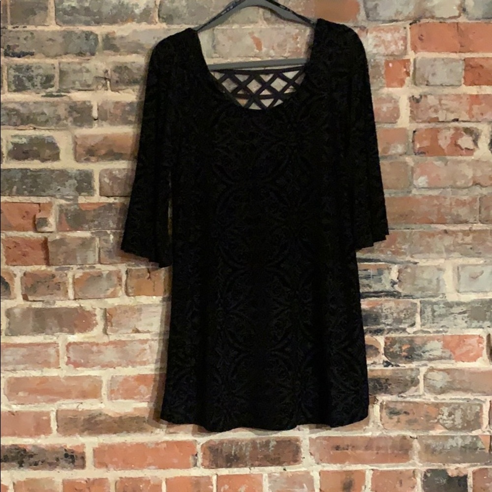 Black Velvet Dress